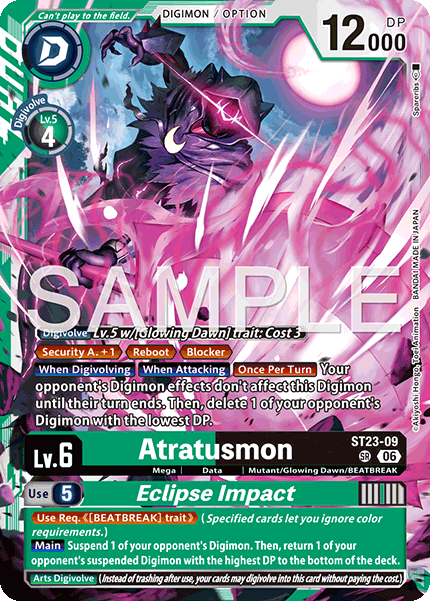 ST23-09, SR, Atratusmon