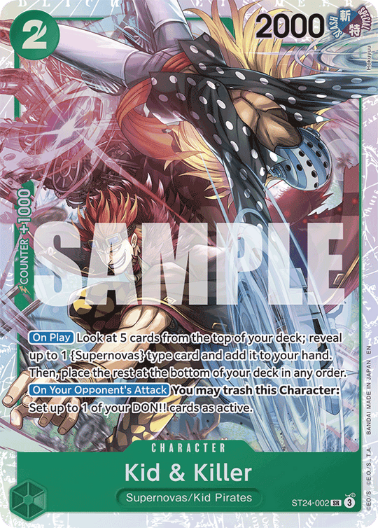 ST24-002, SR, Kid & Killer