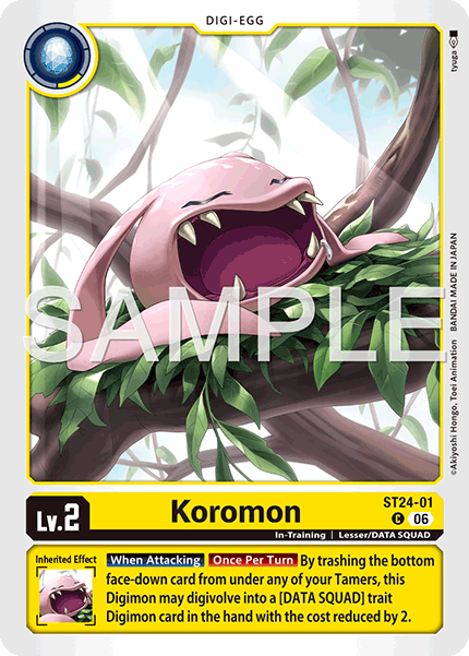 ST24-01, C, Koromon
