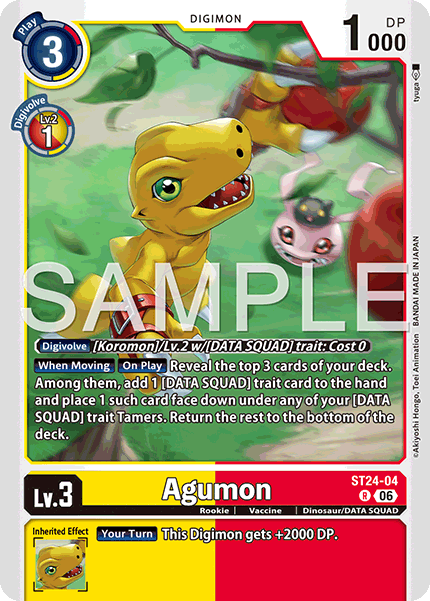 ST24-04, R, Agumon