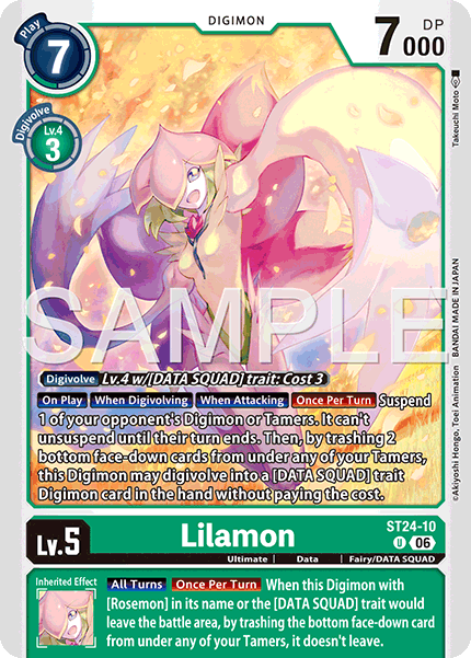 ST24-10, UC, Lilamon