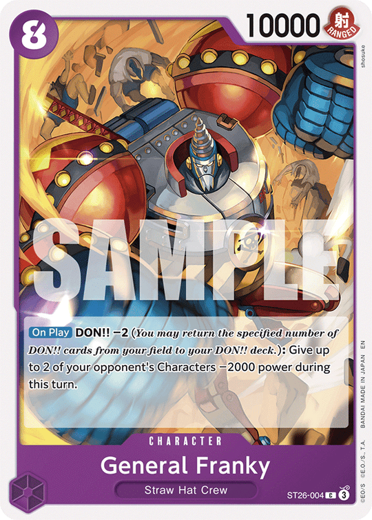 ST26-004, C, General Franky