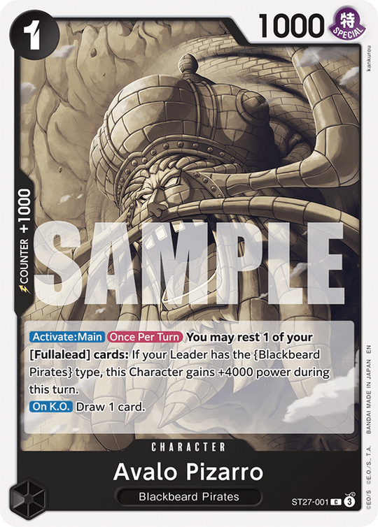 ST27-001, C, Avalo Pizarro