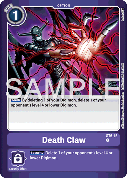 ST06-15 C, Death Claw (LM06 Version)