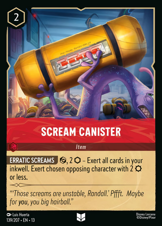 13ATK-139, UC, Scream Canister