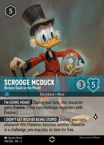 3INK-218, E, Scrooge McDuck - Richest Duck in the World