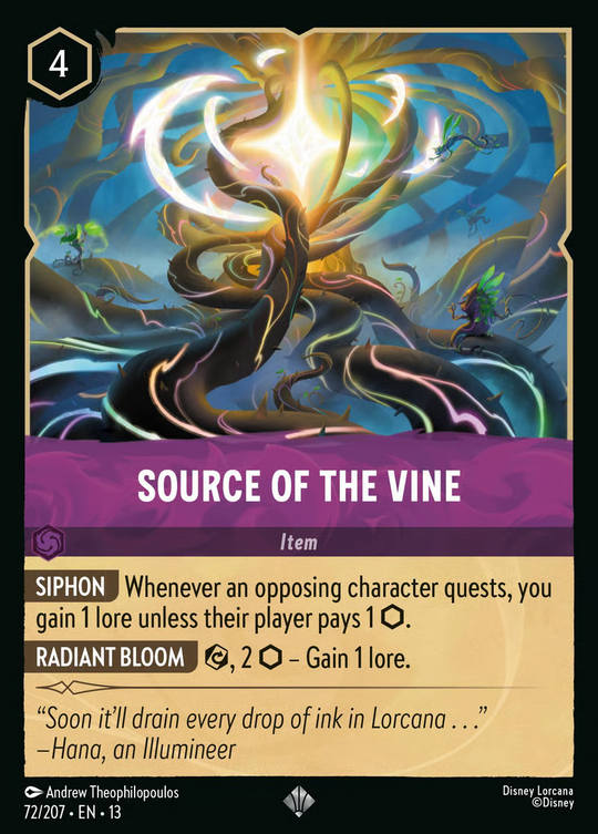 13ATK-072, SR, Source of the Vine (Foil)