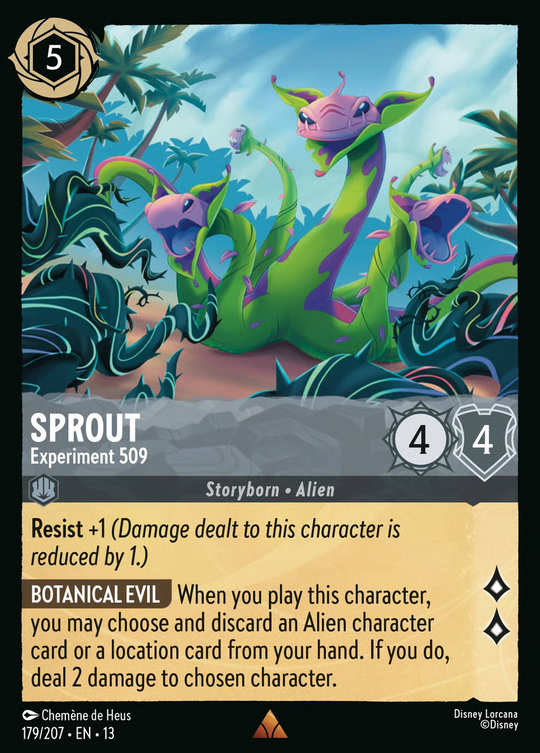 13ATK-179, R, Sprout - Experiment 509