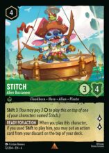 6AZS-072, R, Stitch - Alien Buccaneer