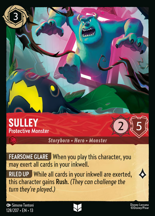13ATK-128, UC, Sulley - Protective Monster (Foil)