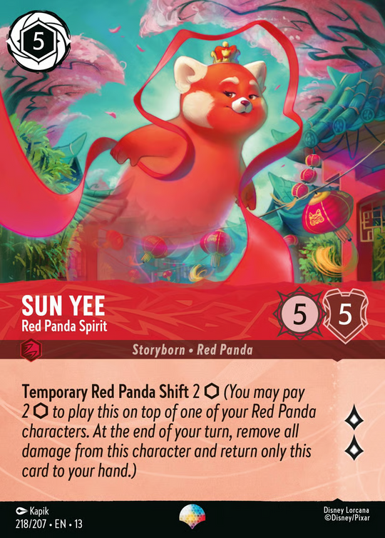 13ATK-218, EPIC, Sun Yee - Red Panda Spirit