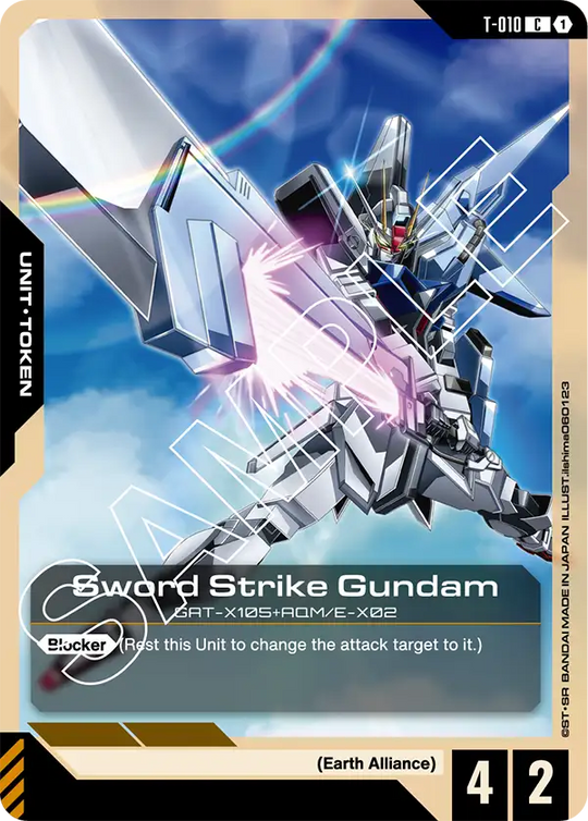 T-010, C, Sword Strike Gundam