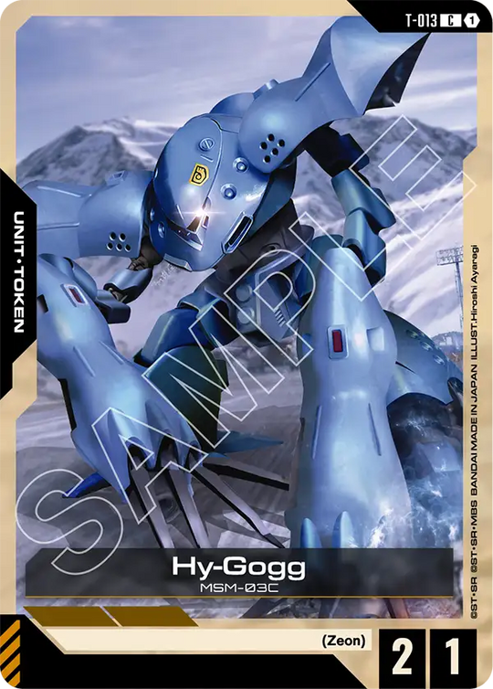 T-013, C, Hy-Gogg
