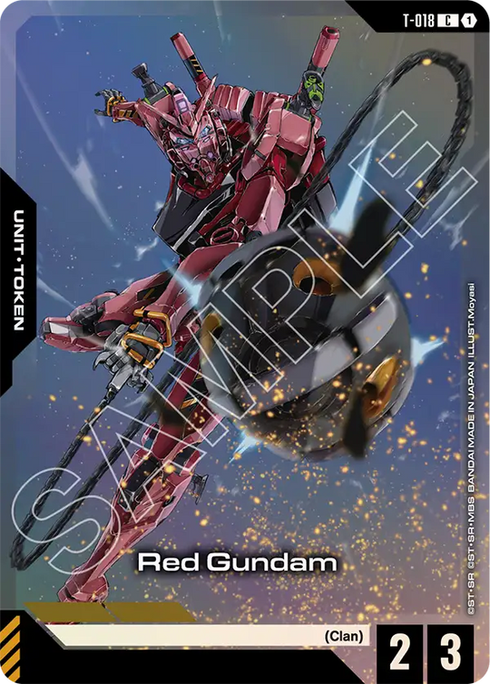 T-018, C, Red Gundam (PC02A Version)