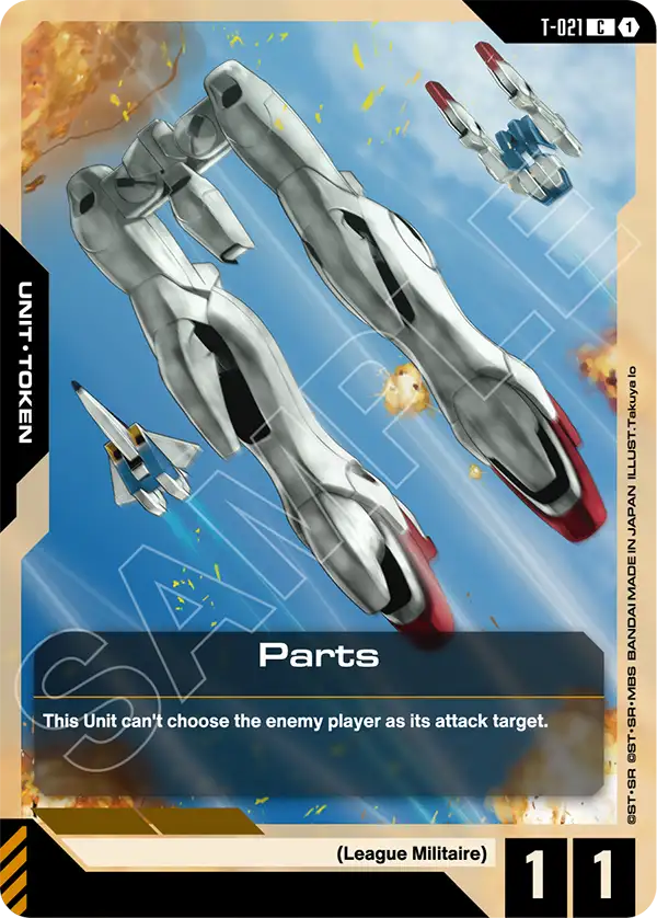 T-021, C, Parts