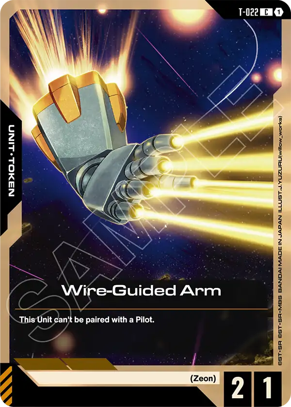 T-022, C, Wire-Guided Arm