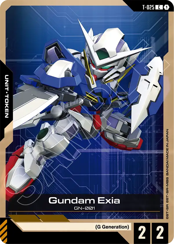 T-025, C, Gundam Exia