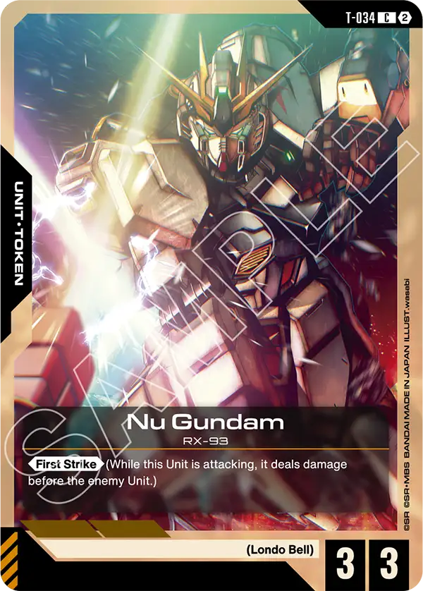 T-034, C, Nu Gundam