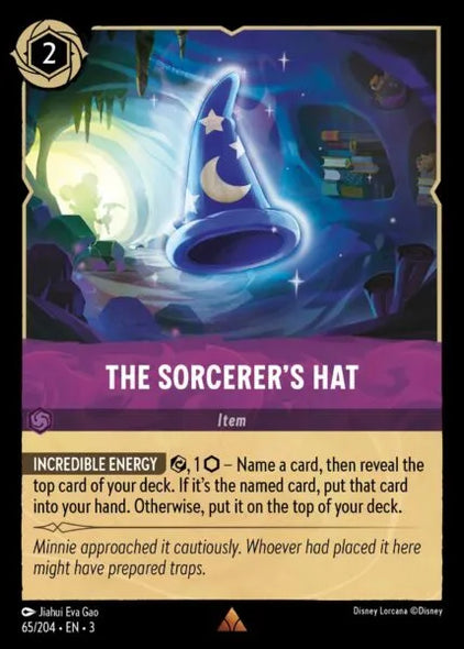 3INK-065, R, The Sorcerer's Hat (Foil)
