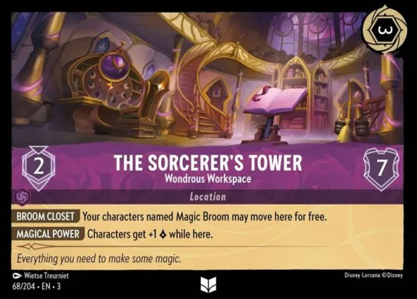3INK-068, UC, The Sorcerer's Tower - Wondrous Workplace