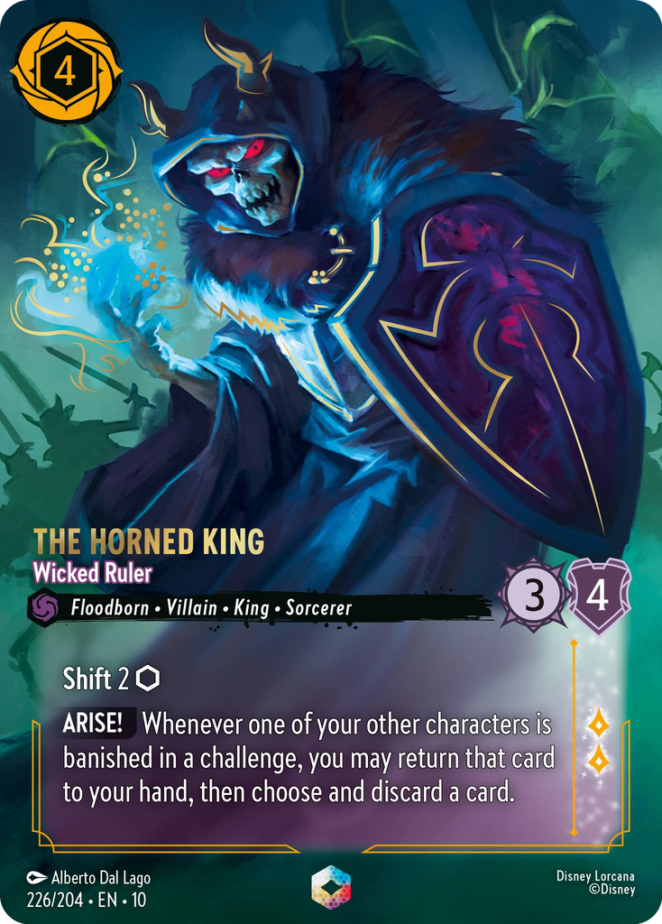 10WHI-226, E, The Horned King - Wicked Ruler