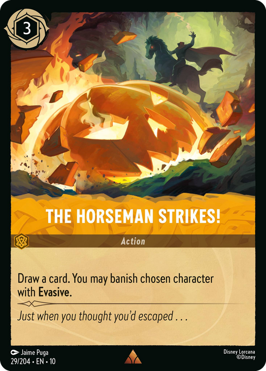 10WHI-029, R, The Horseman Strikes! (Foil)