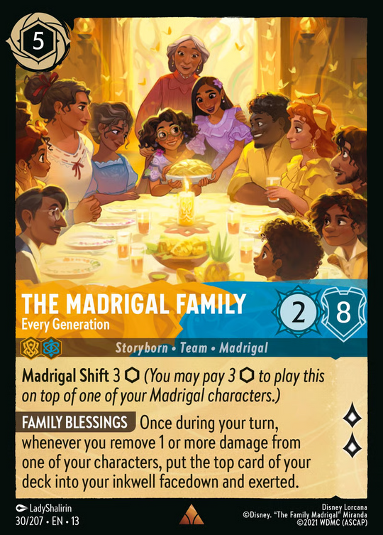 13ATK-030, R, The Madrigal Family – Every Generation