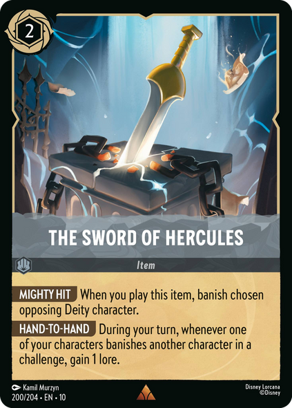 10WHI-200, R, The Sword of Hercules (Foil)