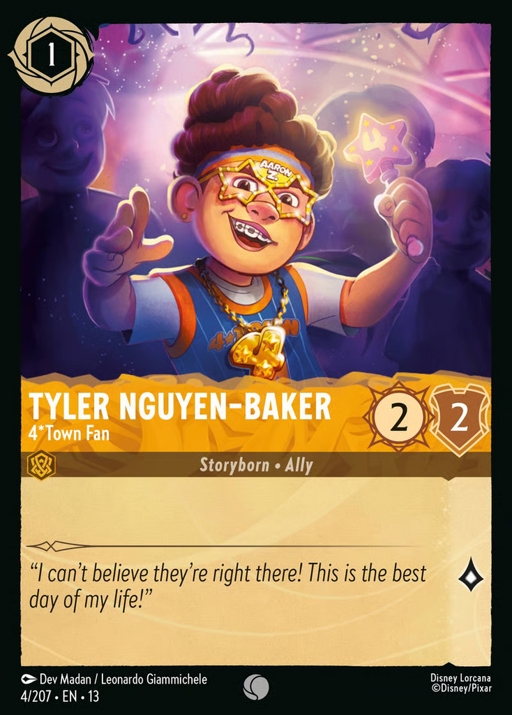 13ATK-004, C, Tyler Nguyen-Baker – 4*Town Fan (Foil)