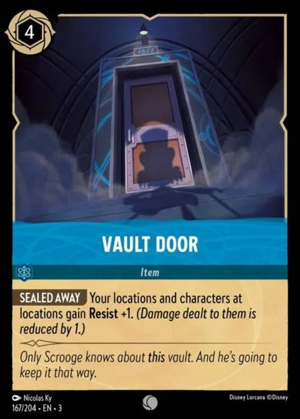3INK-167, C, Vault Door (Foil)