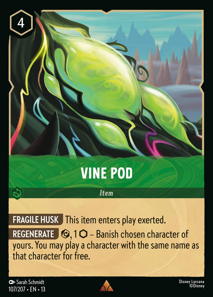 13ATK-107, R, Vine Pod (Foil)