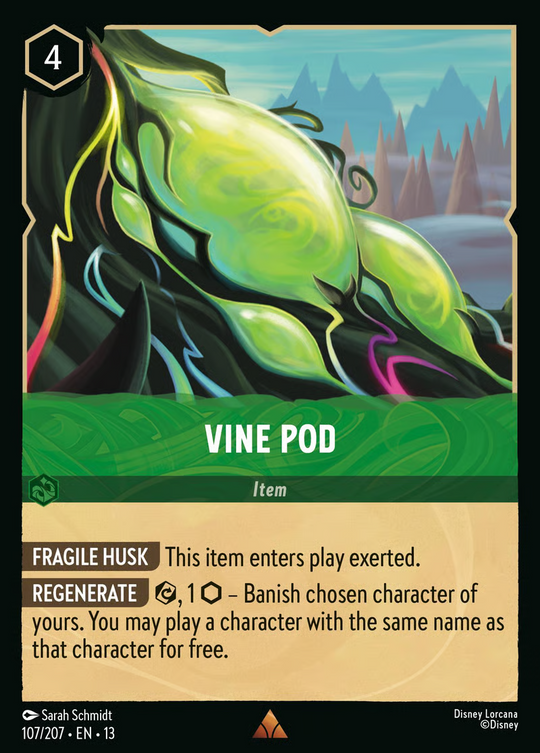 13ATK-107, R, Vine Pod (Foil)