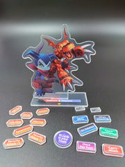 Bandai - Digimon Gift Box 2022 Acrylic Sheet