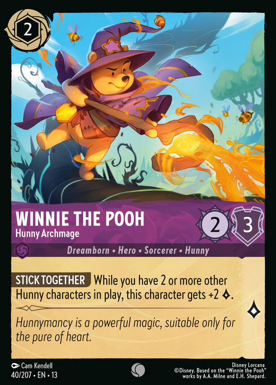 13ATK-040, C, Winnie the Pooh - Hunny Archmage