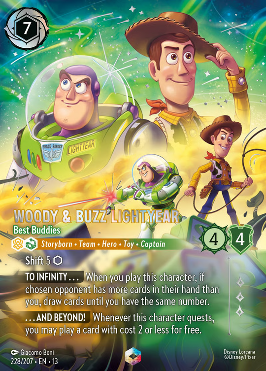13ATK-228, E, Woody & Buzz Lightyear - Best Buddies