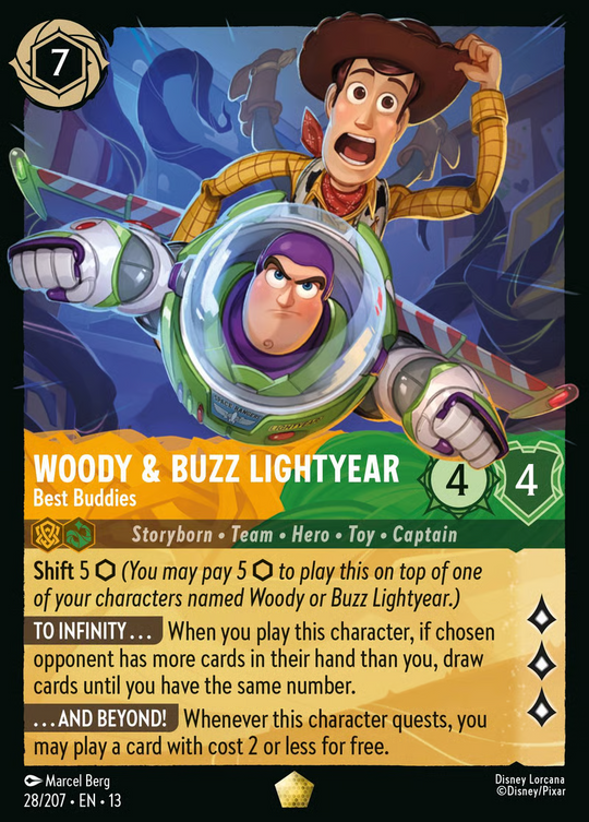 13ATK-028, L, Woody & Buzz Lightyear – Best Buddies