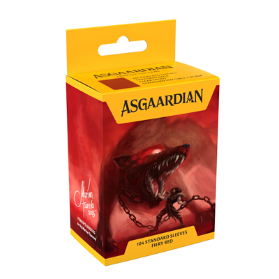 Asgaardian - Standard Sleeves - Fiery Red