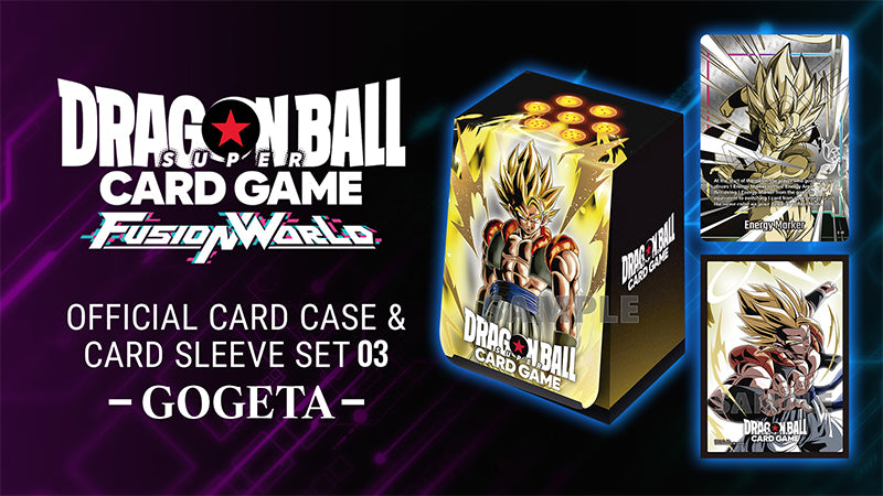 Dragon Ball Super Fusion World - Sealed -Official Card Case Sleeves set 03- -Gogeta-