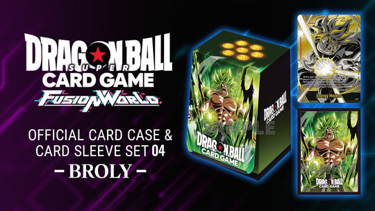 Dragon Ball Super Fusion World - Sealed -Official Card Case Sleeves set 04- -Broly-