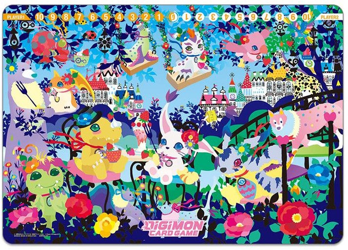 Bandai Official Playmat - Digimon - Floral Fun (PB-09) Playmat