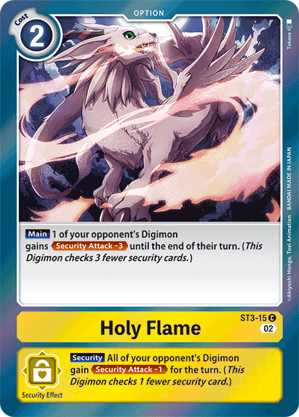 ST03-15 C, Holy Flame (Resurgence Booster Reprint)