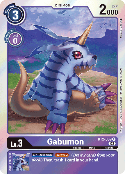 BT02-069 C, Gabumon - BT2-069 (Resurgence Booster Reprint)