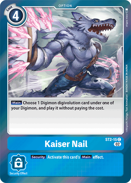 ST02-15 C, Kaiser Nail (Resurgence Booster Reprint)