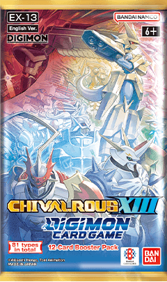 Digimon Trading Card Game - Set 39 - Chivalrous XIII [EX-13] -Preorder-
