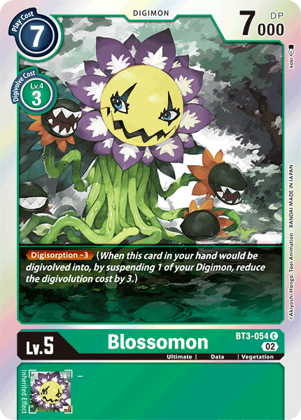 BT03-054 C, Blossomon (Resurgence Booster Reprint)