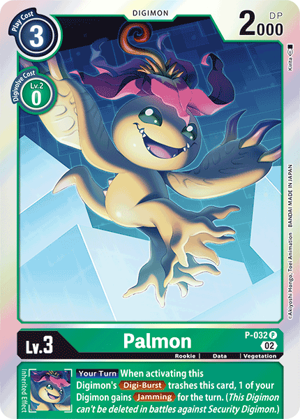 P-032 P, Palmon - P-032 (Resurgence Booster Reprint)