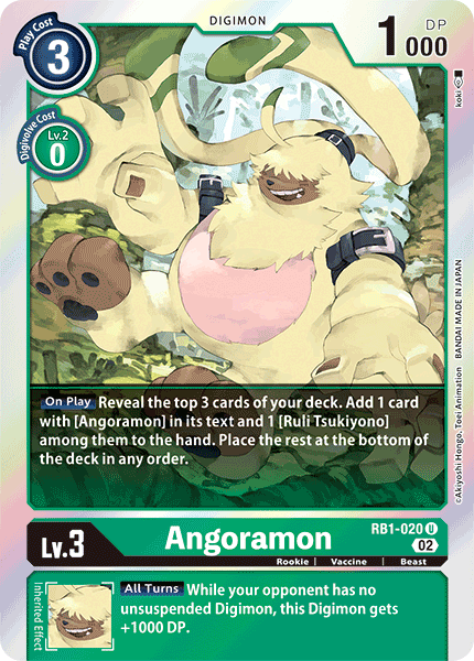 RB1-020 U, Angoramon