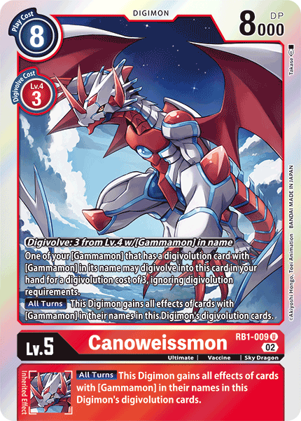 RB1-009 U, Canoweissmon
