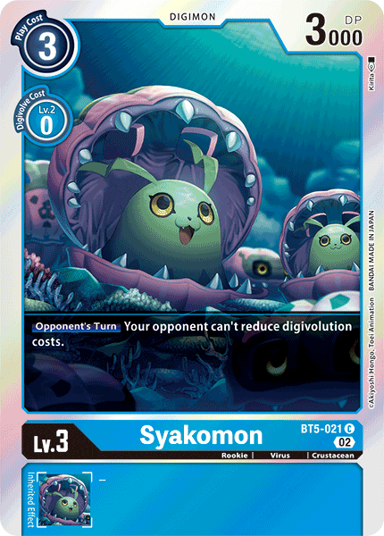 BT05-021 C, Syakomon (Resurgence Booster Reprint)