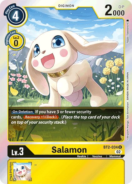 BT02-034 U, Salamon - BT2-034 (Resurgence Booster Reprint)